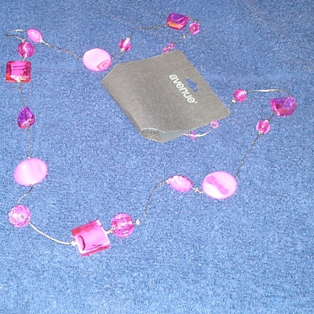 Pink Beaded Necklace
